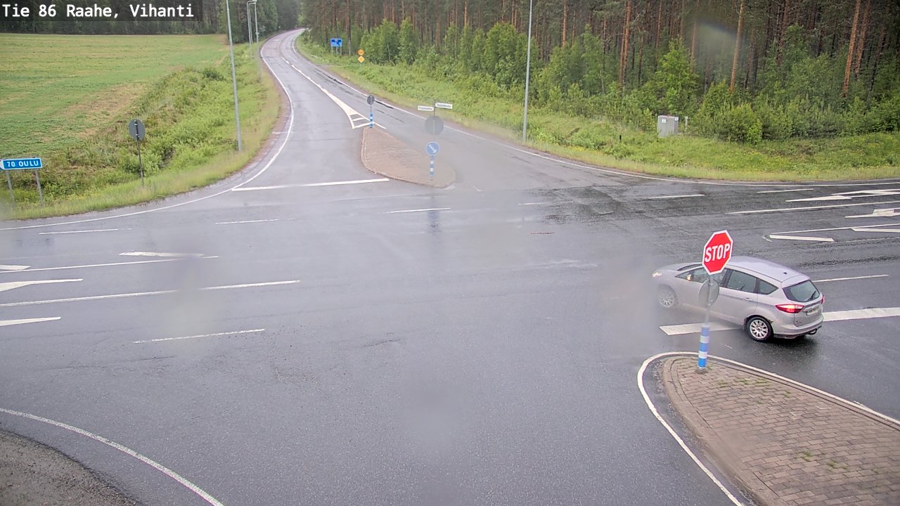 Kelikamerat Kuva Tie 86 Raahe, Vihanti, Raahe, Pohjois-Pohjanmaa