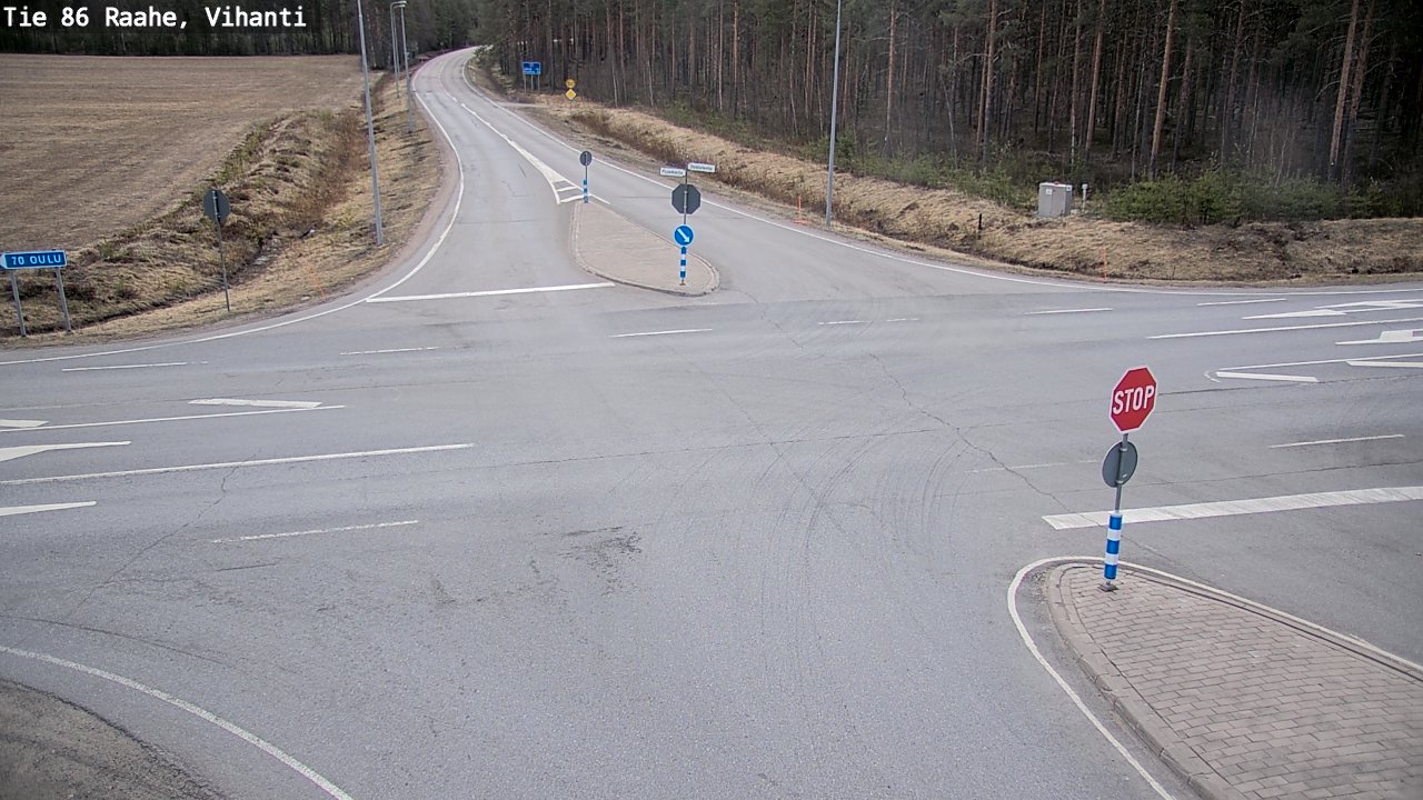 Kelikamerat Kuva Tie 86 Raahe, Vihanti, Raahe, Pohjois-Pohjanmaa