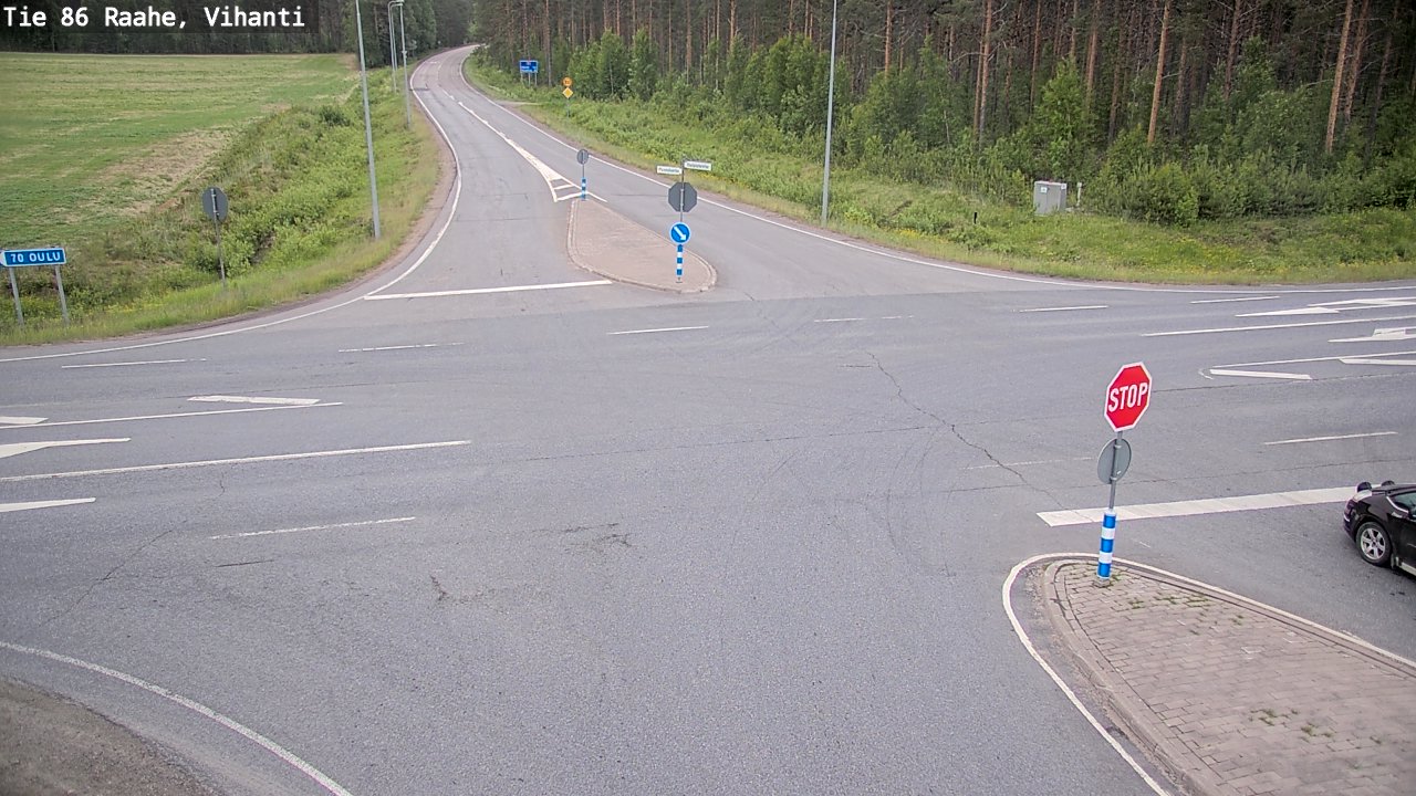 Kelikamerat Kuva Tie 86 Raahe, Vihanti, Raahe, Pohjois-Pohjanmaa