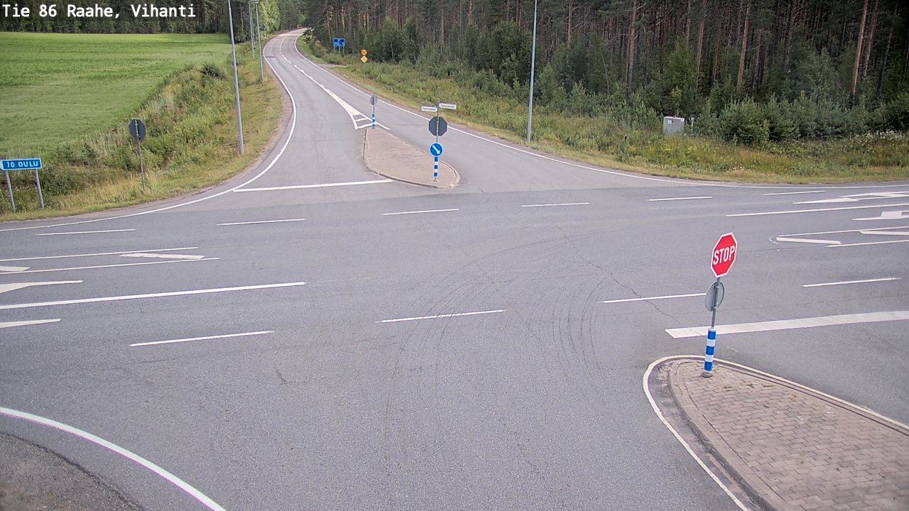 Kelikamerat Kuva Tie 86 Raahe, Vihanti, Raahe, Pohjois-Pohjanmaa