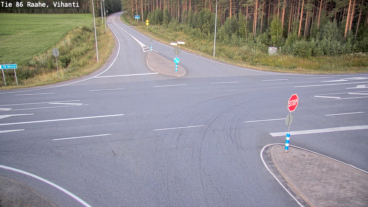 Kelikamerat Kuva Tie 86 Raahe, Vihanti, Raahe, Pohjois-Pohjanmaa