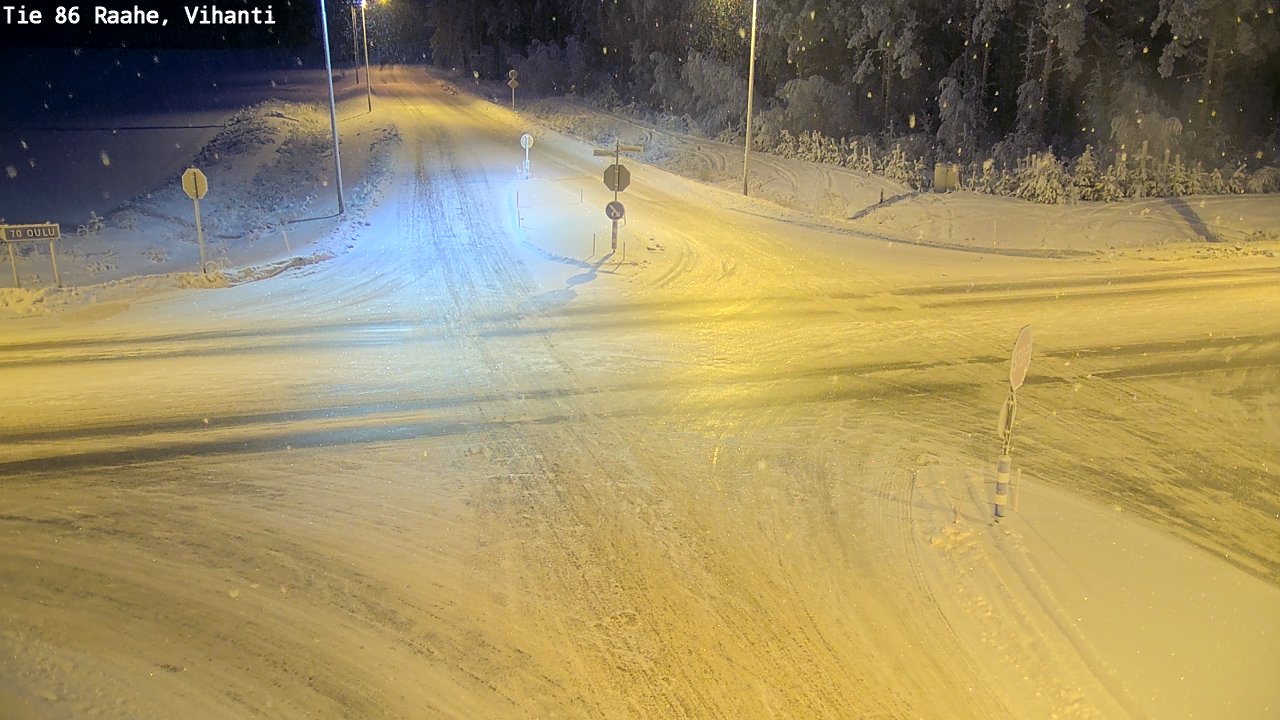 Kelikamerat Kuva Tie 86 Raahe, Vihanti, Raahe, Pohjois-Pohjanmaa