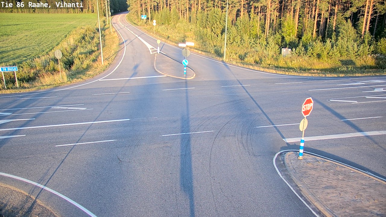 Kelikamerat Kuva Tie 86 Raahe, Vihanti, Raahe, Pohjois-Pohjanmaa