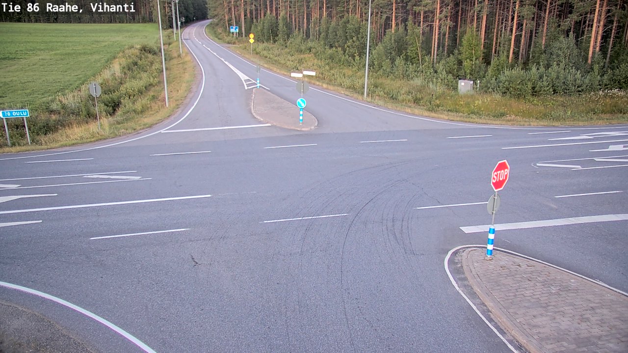 Kelikamerat Kuva Tie 86 Raahe, Vihanti, Raahe, Pohjois-Pohjanmaa