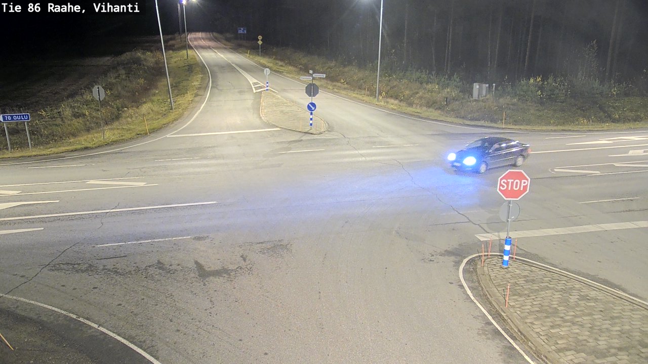 Kelikamerat Kuva Tie 86 Raahe, Vihanti, Raahe, Pohjois-Pohjanmaa