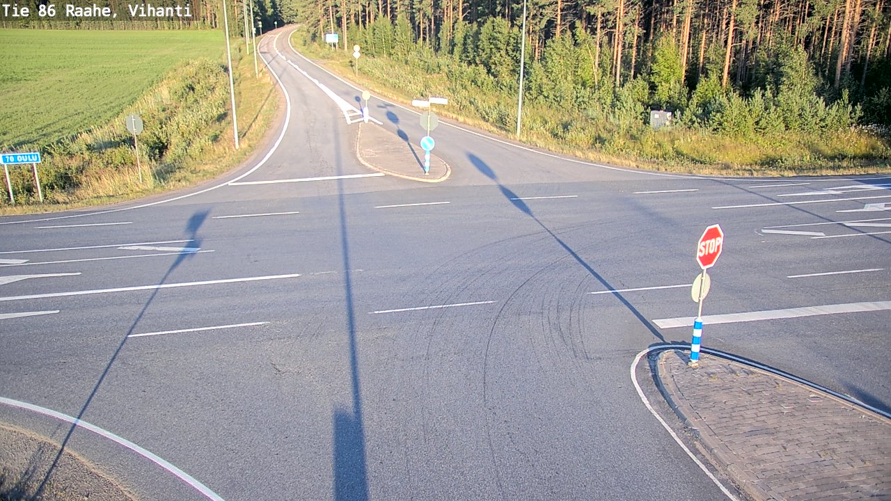 Kelikamerat Kuva Tie 86 Raahe, Vihanti, Raahe, Pohjois-Pohjanmaa