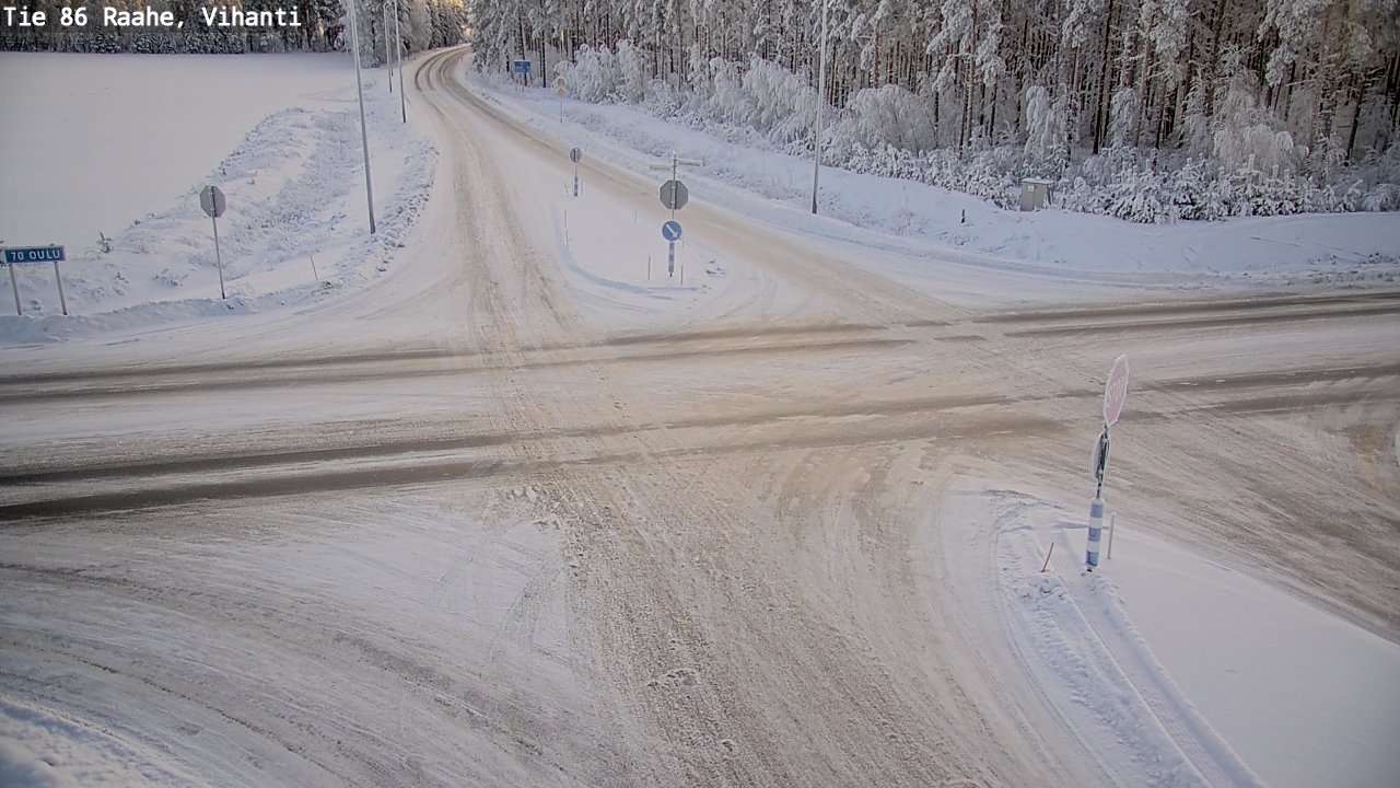Kelikamerat Kuva Tie 86 Raahe, Vihanti, Raahe, Pohjois-Pohjanmaa