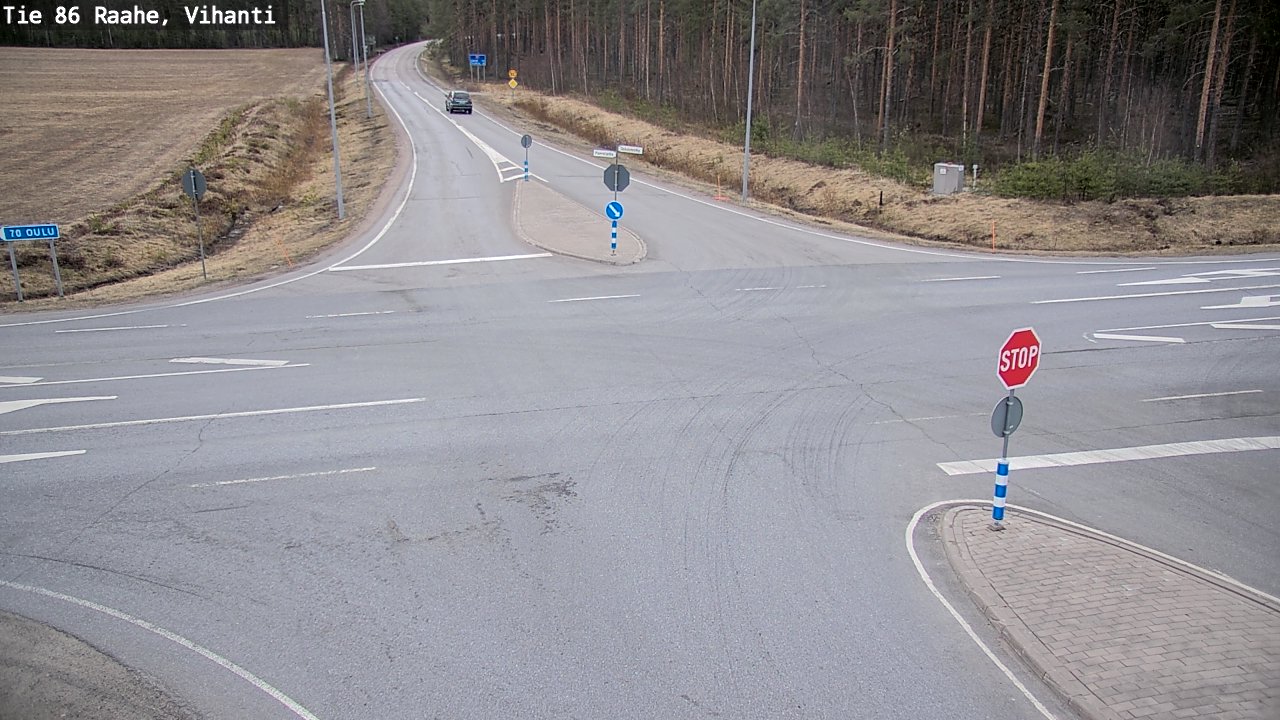Kelikamerat Kuva Tie 86 Raahe, Vihanti, Raahe, Pohjois-Pohjanmaa