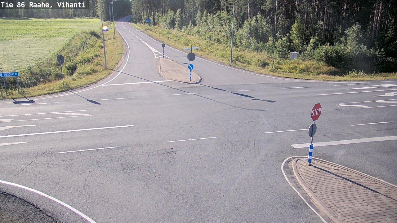 Kelikamerat Kuva Tie 86 Raahe, Vihanti, Raahe, Pohjois-Pohjanmaa