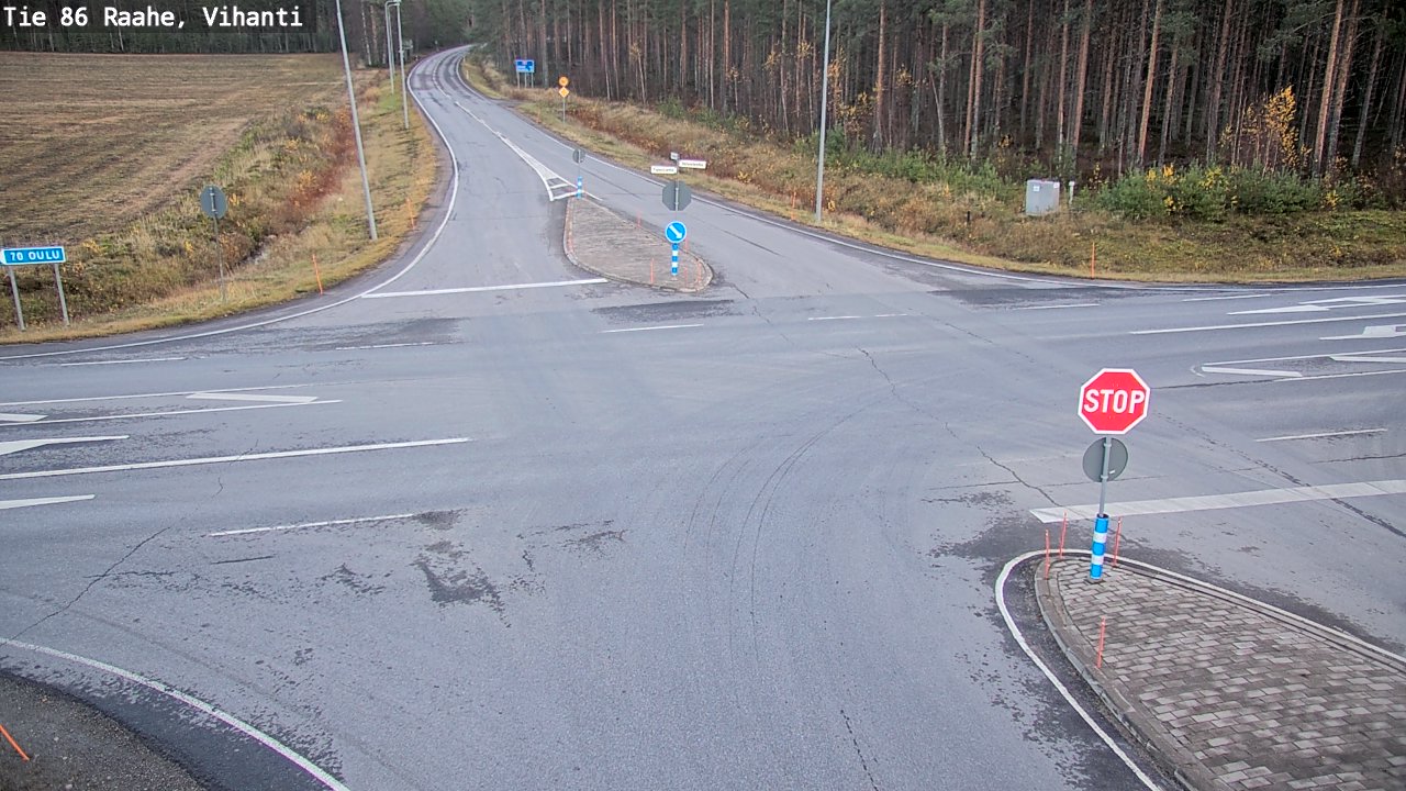 Kelikamerat Kuva Tie 86 Raahe, Vihanti, Raahe, Pohjois-Pohjanmaa