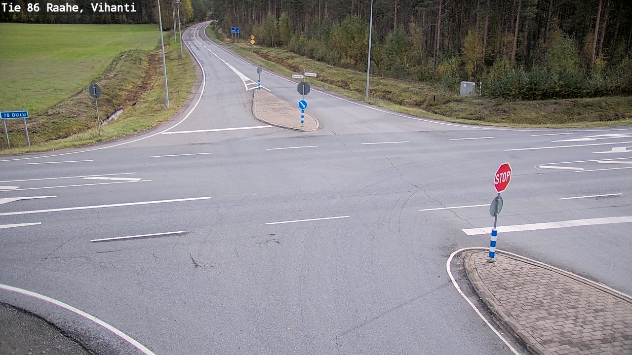 Kelikamerat Kuva Tie 86 Raahe, Vihanti, Raahe, Pohjois-Pohjanmaa