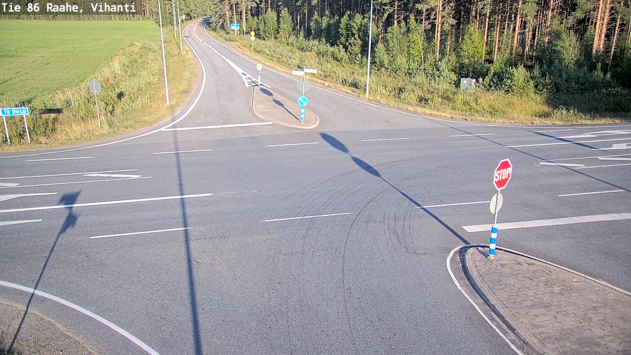 Kelikamerat Kuva Tie 86 Raahe, Vihanti, Raahe, Pohjois-Pohjanmaa