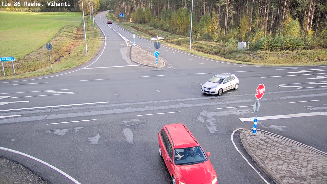 Kelikamerat Kuva Tie 86 Raahe, Vihanti, Raahe, Pohjois-Pohjanmaa