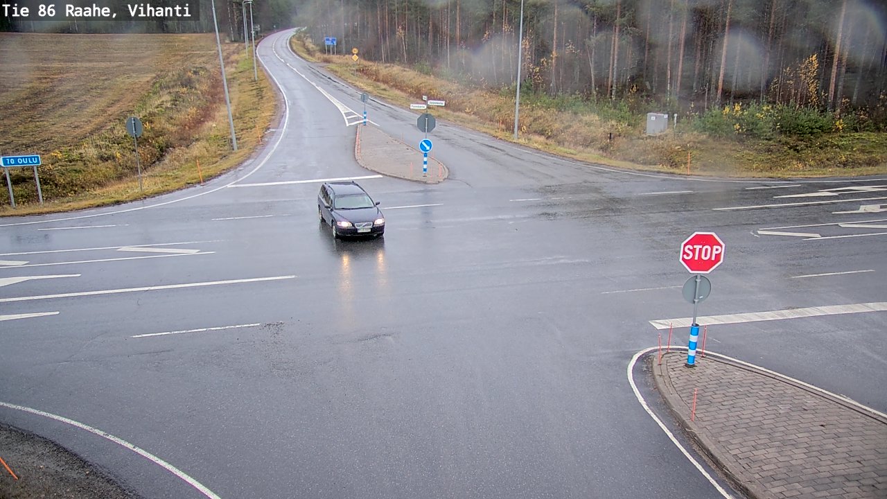 Kelikamerat Kuva Tie 86 Raahe, Vihanti, Raahe, Pohjois-Pohjanmaa