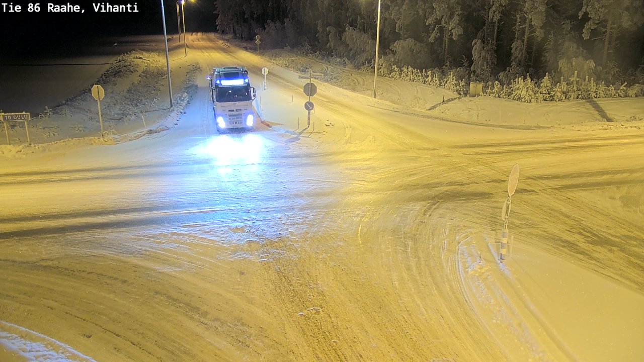 Kelikamerat Kuva Tie 86 Raahe, Vihanti, Raahe, Pohjois-Pohjanmaa