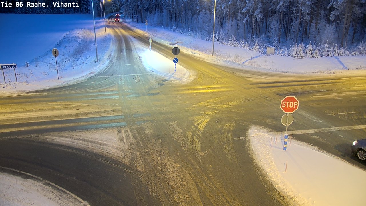 Kelikamerat Kuva Tie 86 Raahe, Vihanti, Raahe, Pohjois-Pohjanmaa