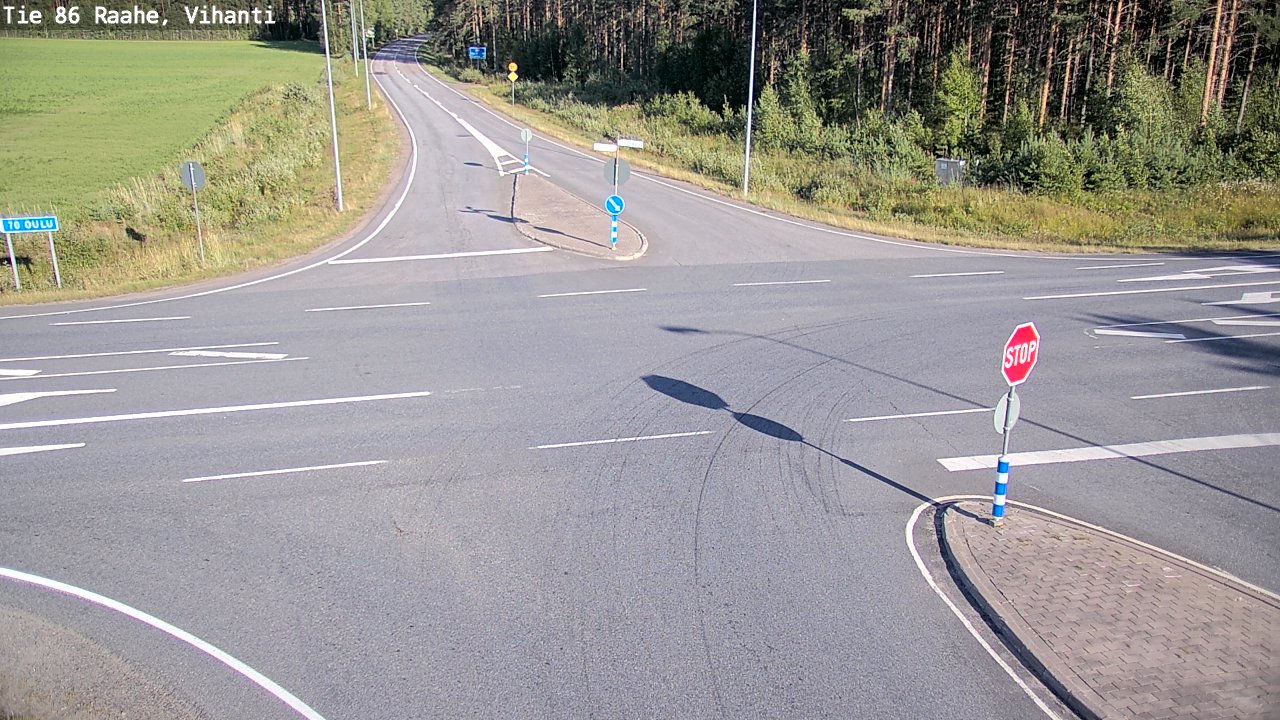 Kelikamerat Kuva Tie 86 Raahe, Vihanti, Raahe, Pohjois-Pohjanmaa