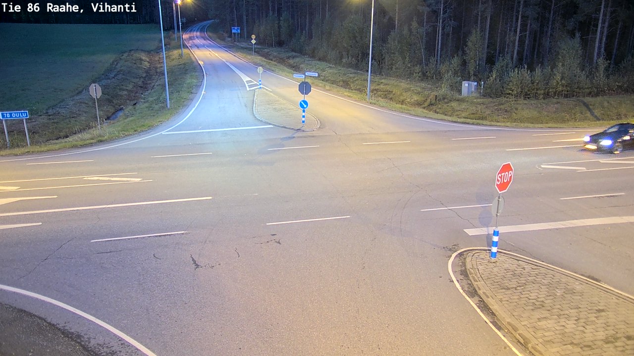 Kelikamerat Kuva Tie 86 Raahe, Vihanti, Raahe, Pohjois-Pohjanmaa