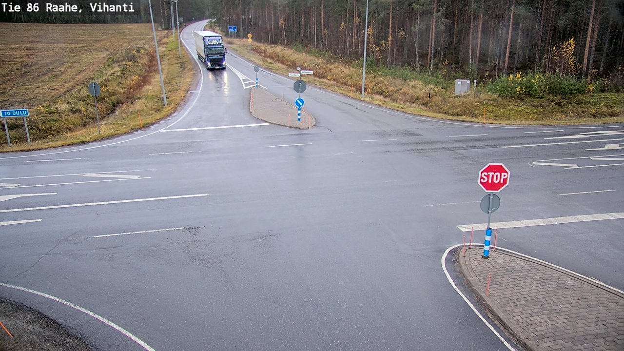 Kelikamerat Kuva Tie 86 Raahe, Vihanti, Raahe, Pohjois-Pohjanmaa