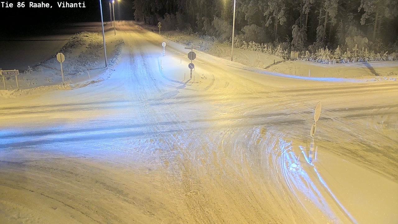 Kelikamerat Kuva Tie 86 Raahe, Vihanti, Raahe, Pohjois-Pohjanmaa