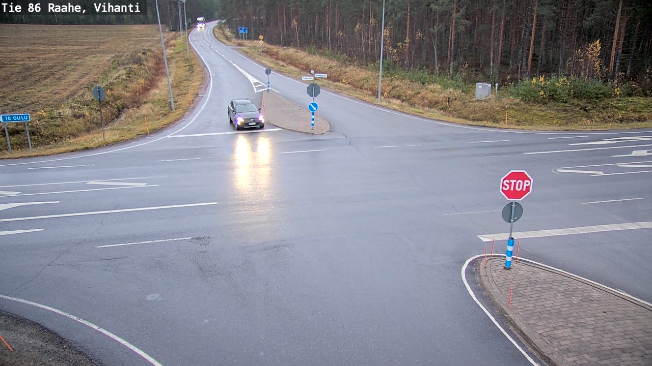 Kelikamerat Kuva Tie 86 Raahe, Vihanti, Raahe, Pohjois-Pohjanmaa