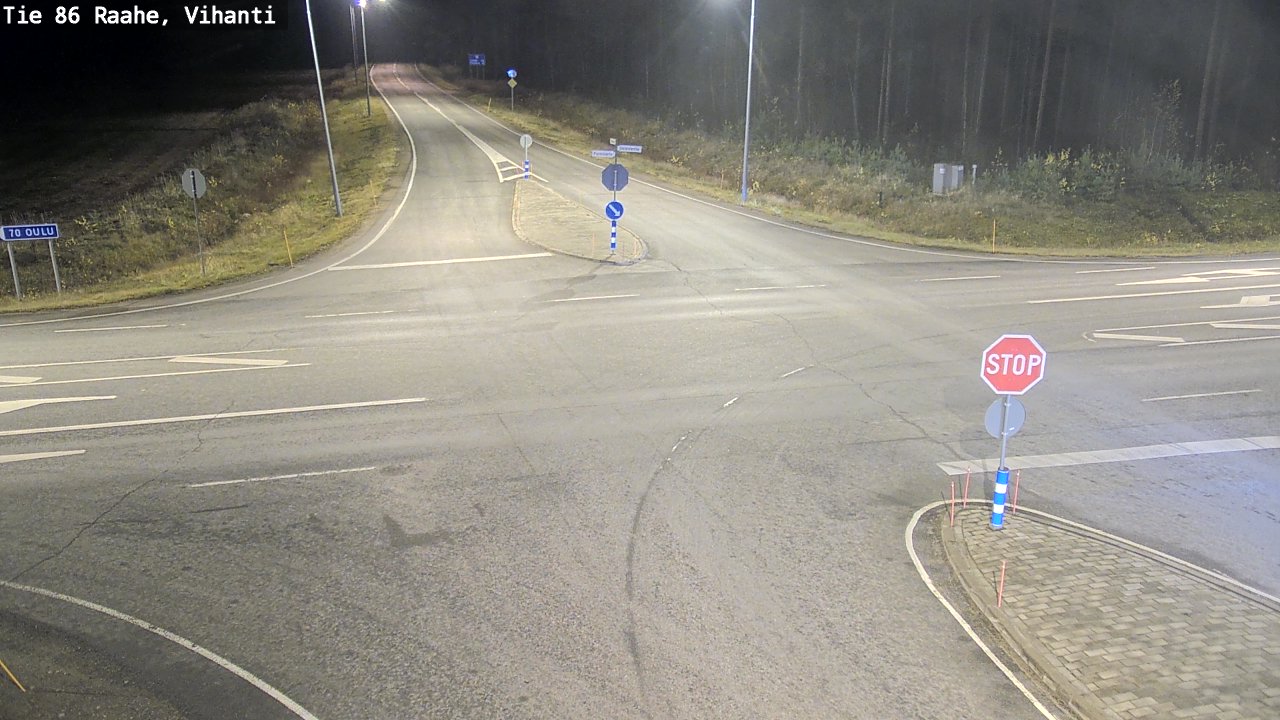 Kelikamerat Kuva Tie 86 Raahe, Vihanti, Raahe, Pohjois-Pohjanmaa