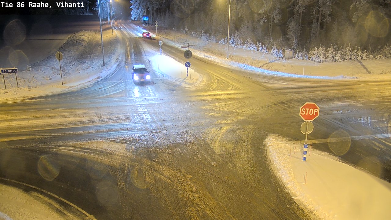 Kelikamerat Kuva Tie 86 Raahe, Vihanti, Raahe, Pohjois-Pohjanmaa