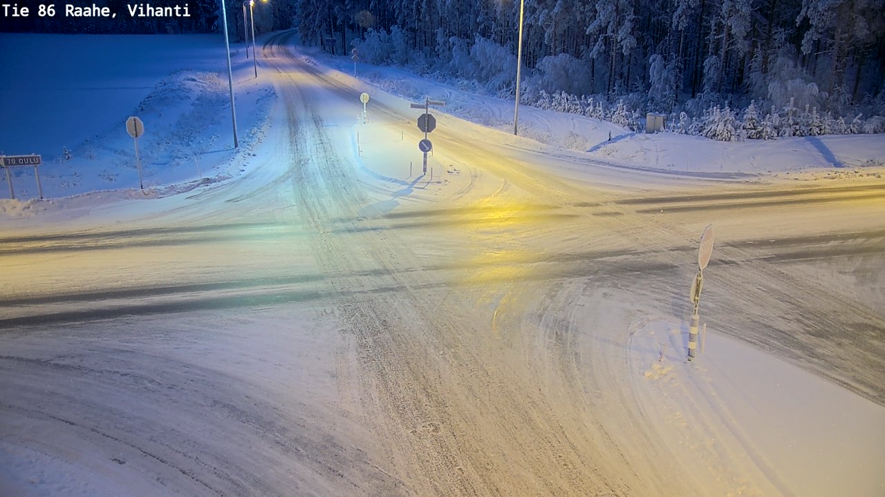 Kelikamerat Kuva Tie 86 Raahe, Vihanti, Raahe, Pohjois-Pohjanmaa