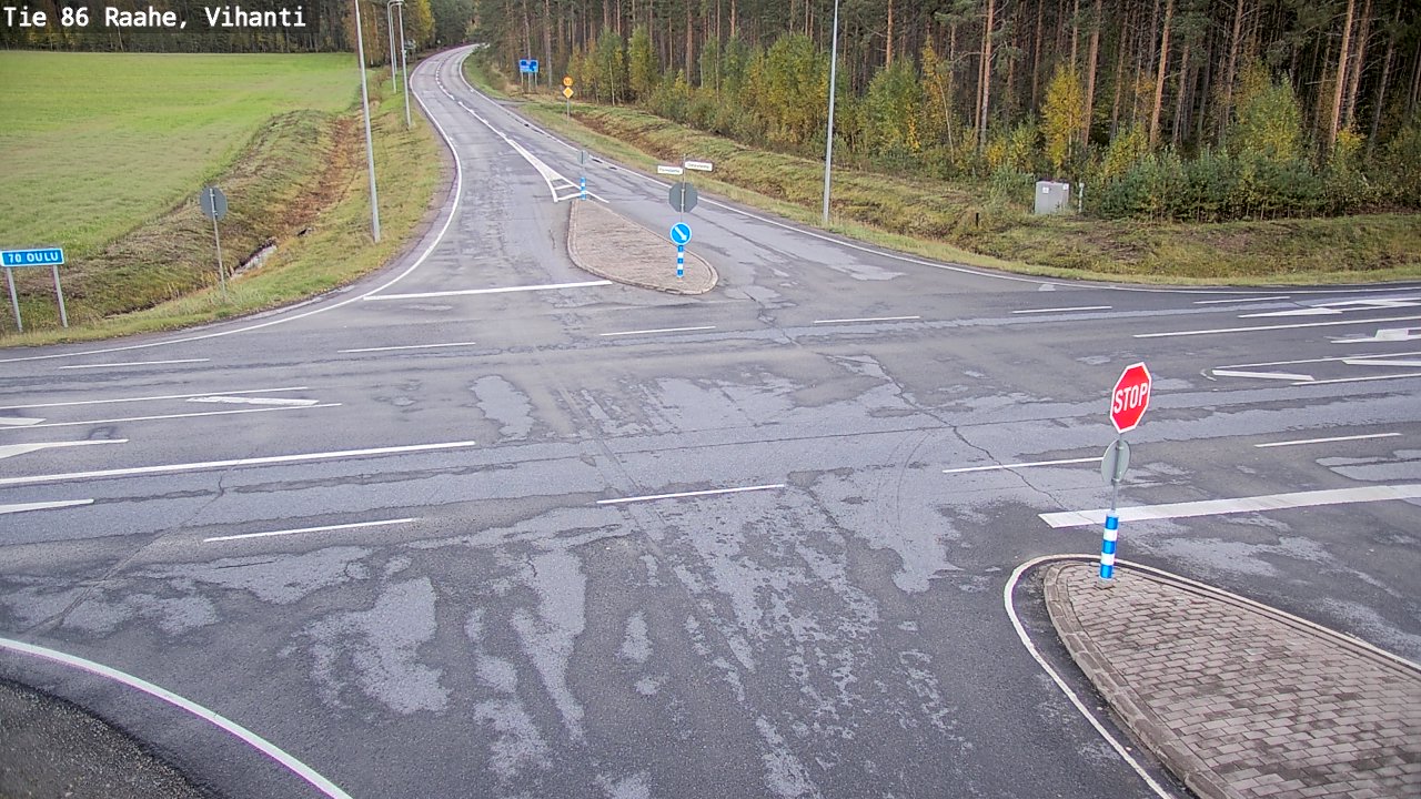 Kelikamerat Kuva Tie 86 Raahe, Vihanti, Raahe, Pohjois-Pohjanmaa