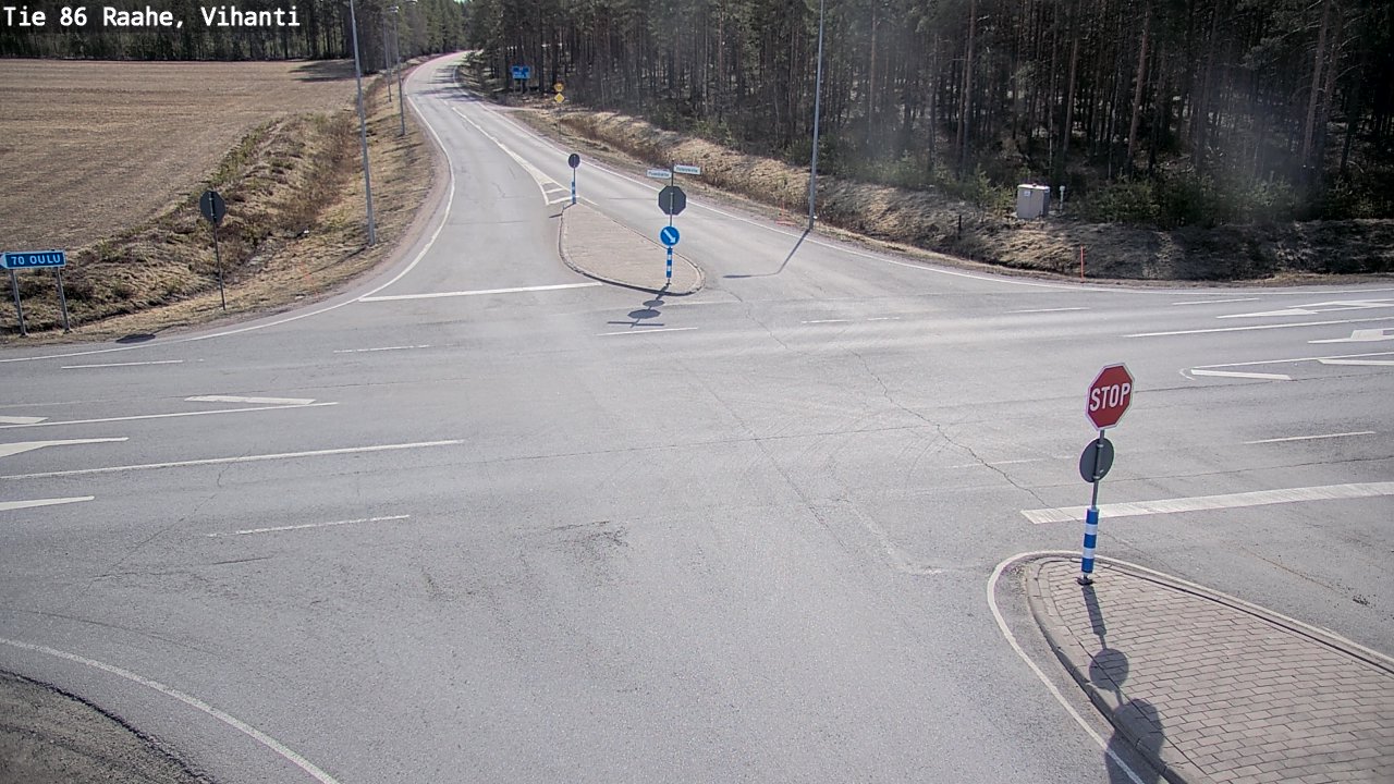 Kelikamerat Kuva Tie 86 Raahe, Vihanti, Raahe, Pohjois-Pohjanmaa
