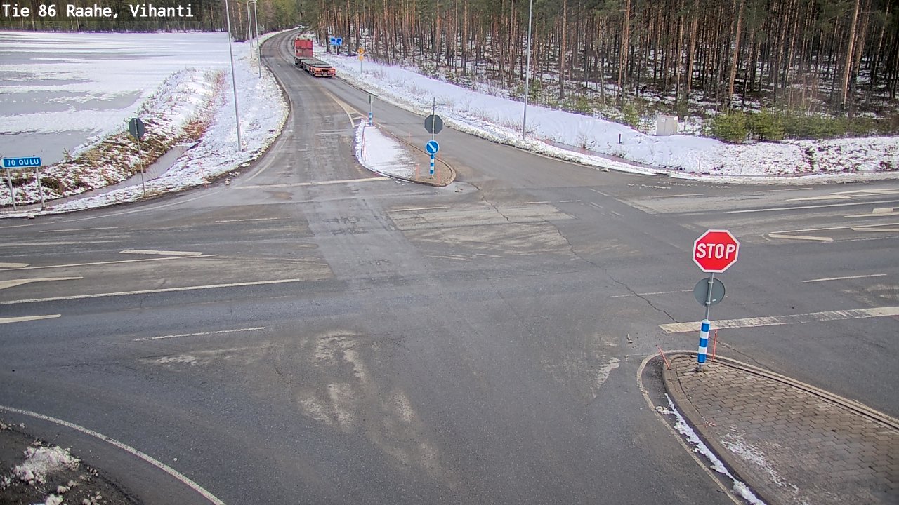 Kelikamerat Kuva Tie 86 Raahe, Vihanti, Raahe, Pohjois-Pohjanmaa