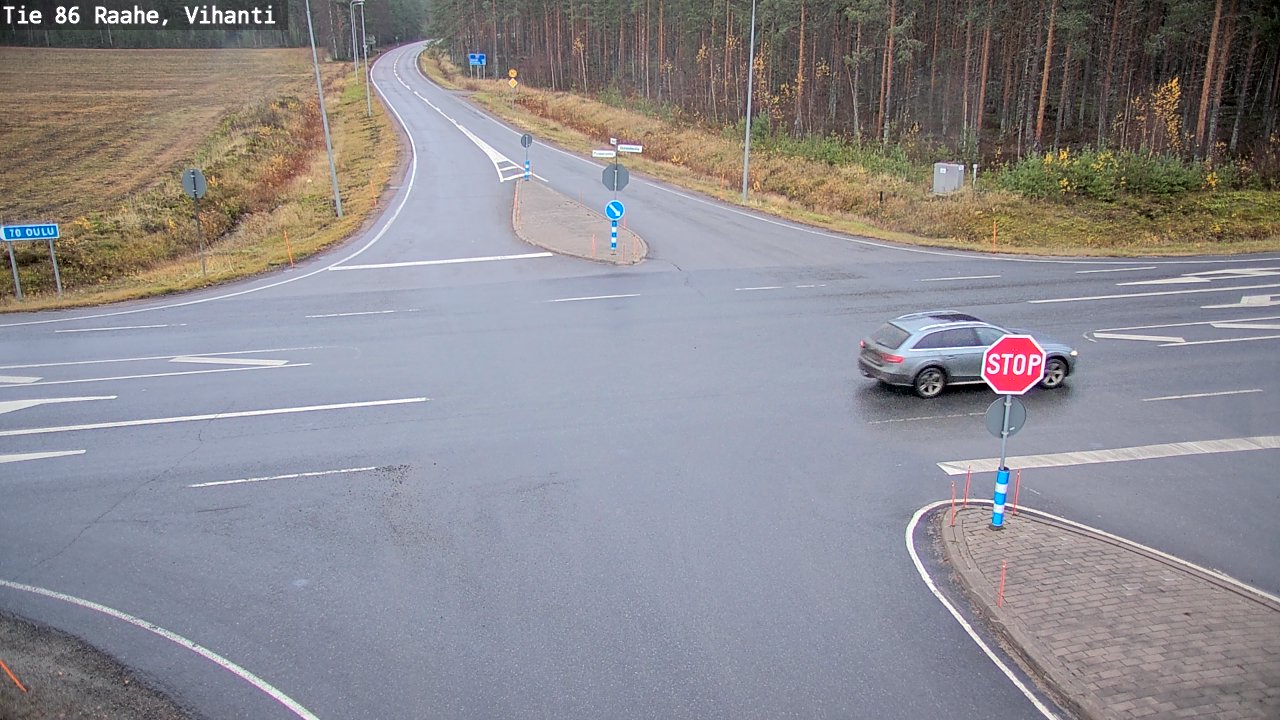 Kelikamerat Kuva Tie 86 Raahe, Vihanti, Raahe, Pohjois-Pohjanmaa