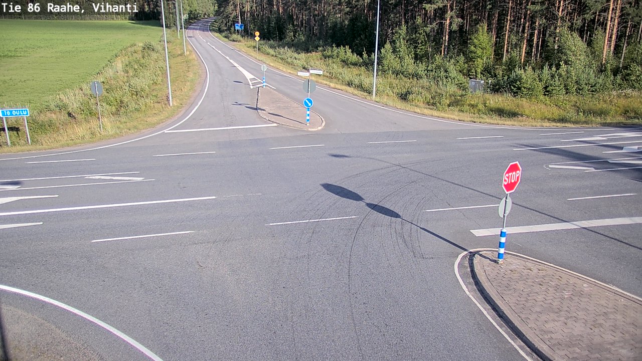 Kelikamerat Kuva Tie 86 Raahe, Vihanti, Raahe, Pohjois-Pohjanmaa