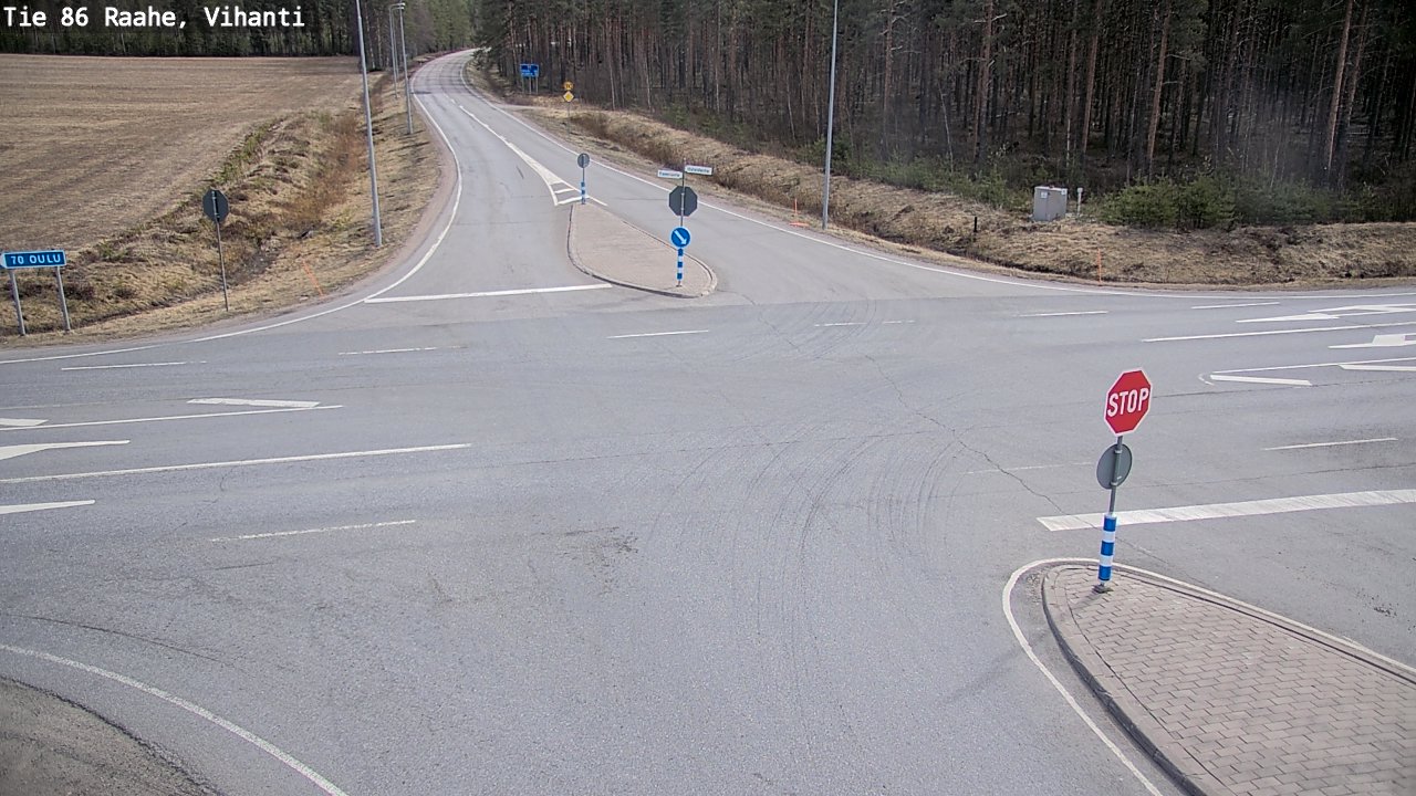 Kelikamerat Kuva Tie 86 Raahe, Vihanti, Raahe, Pohjois-Pohjanmaa