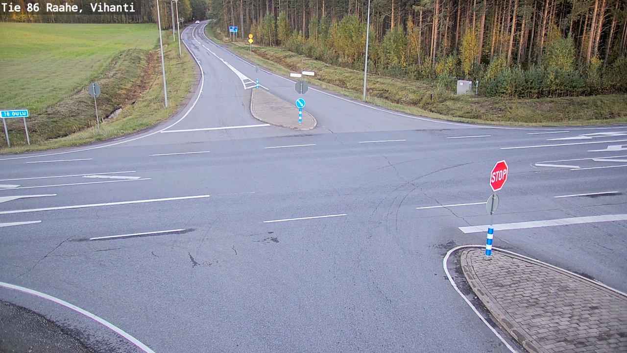 Kelikamerat Kuva Tie 86 Raahe, Vihanti, Raahe, Pohjois-Pohjanmaa