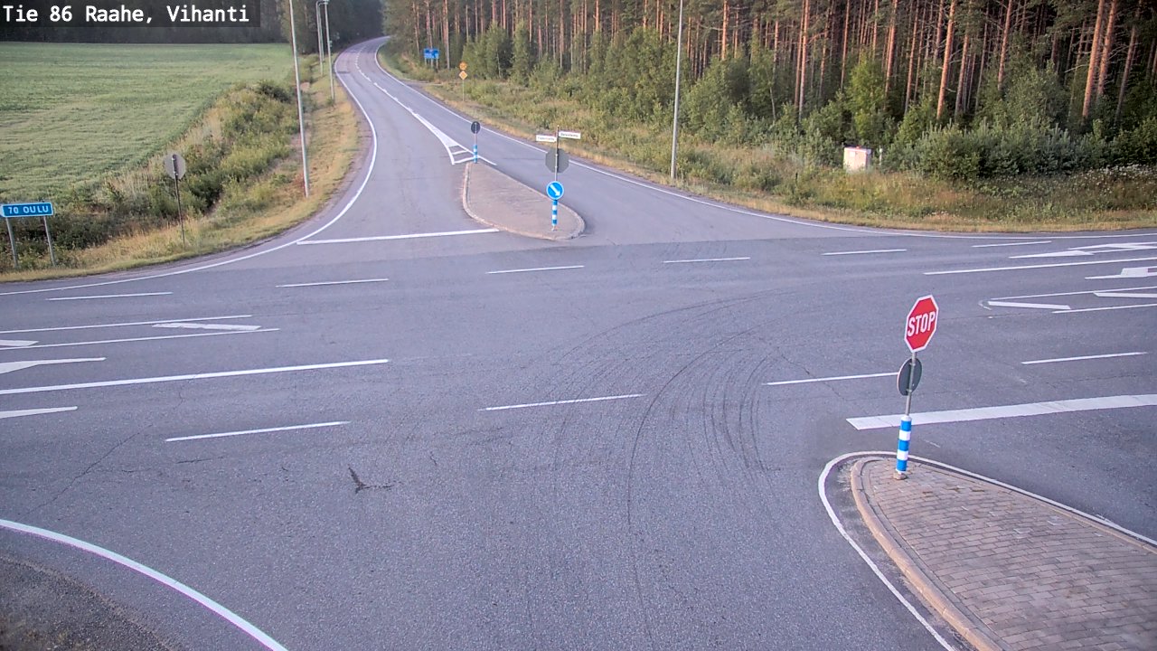 Kelikamerat Kuva Tie 86 Raahe, Vihanti, Raahe, Pohjois-Pohjanmaa