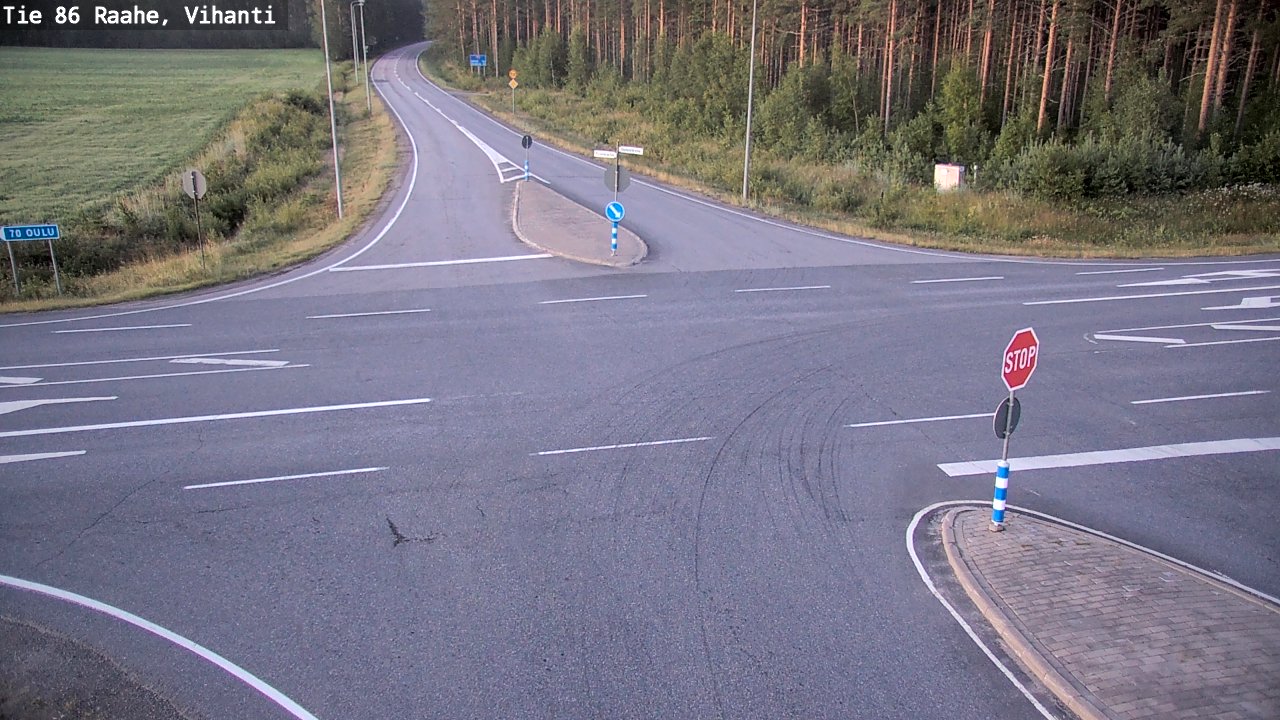 Kelikamerat Kuva Tie 86 Raahe, Vihanti, Raahe, Pohjois-Pohjanmaa
