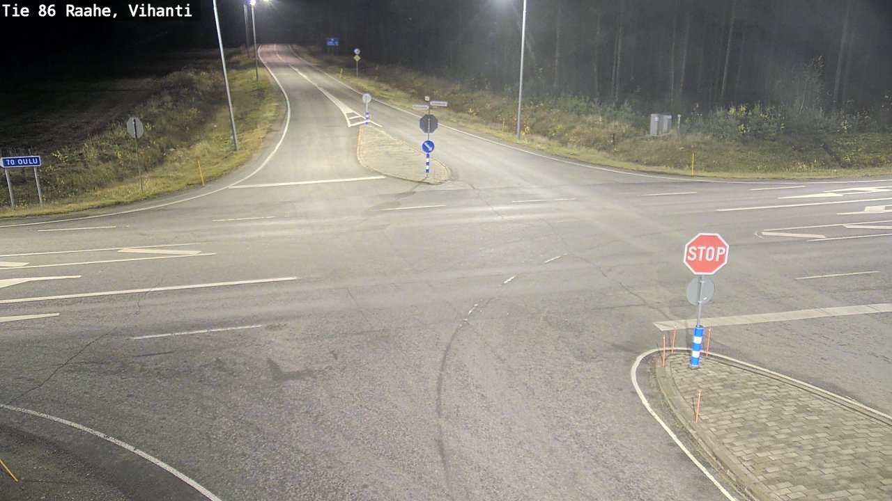 Kelikamerat Kuva Tie 86 Raahe, Vihanti, Raahe, Pohjois-Pohjanmaa