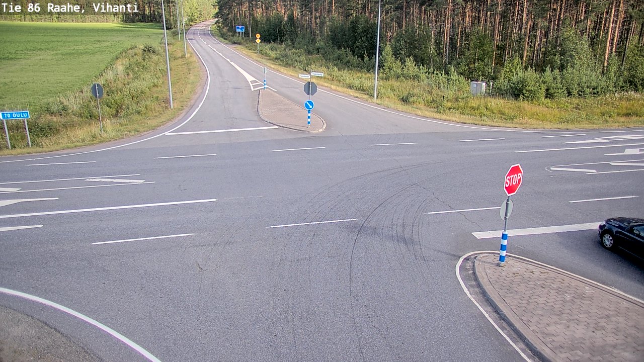 Kelikamerat Kuva Tie 86 Raahe, Vihanti, Raahe, Pohjois-Pohjanmaa