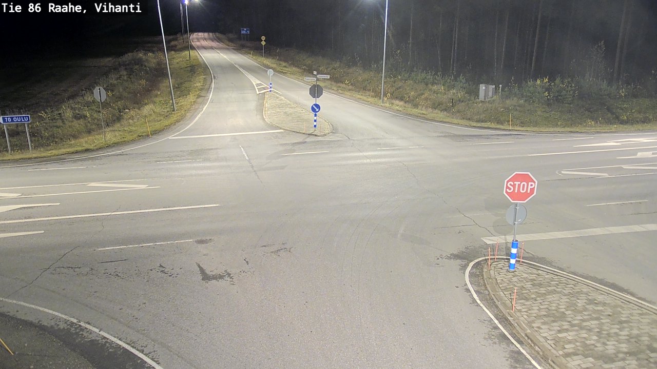 Kelikamerat Kuva Tie 86 Raahe, Vihanti, Raahe, Pohjois-Pohjanmaa