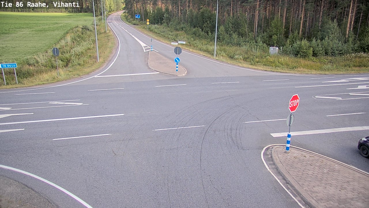 Kelikamerat Kuva Tie 86 Raahe, Vihanti, Raahe, Pohjois-Pohjanmaa