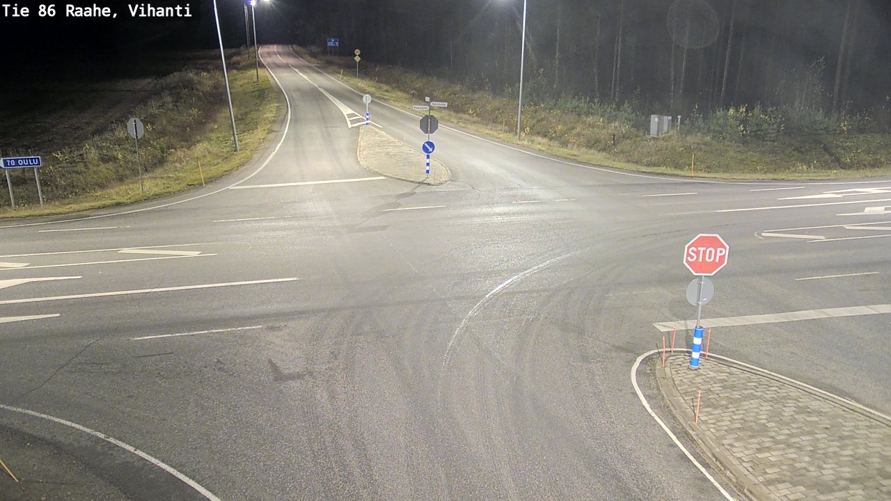 Kelikamerat Kuva Tie 86 Raahe, Vihanti, Raahe, Pohjois-Pohjanmaa