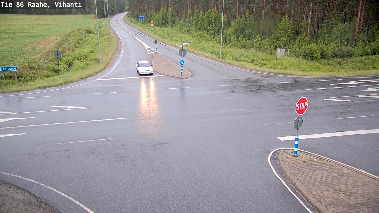 Kelikamerat Kuva Tie 86 Raahe, Vihanti, Raahe, Pohjois-Pohjanmaa