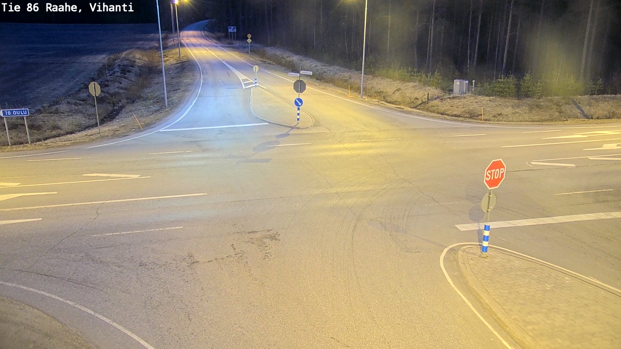 Kelikamerat Kuva Tie 86 Raahe, Vihanti, Raahe, Pohjois-Pohjanmaa