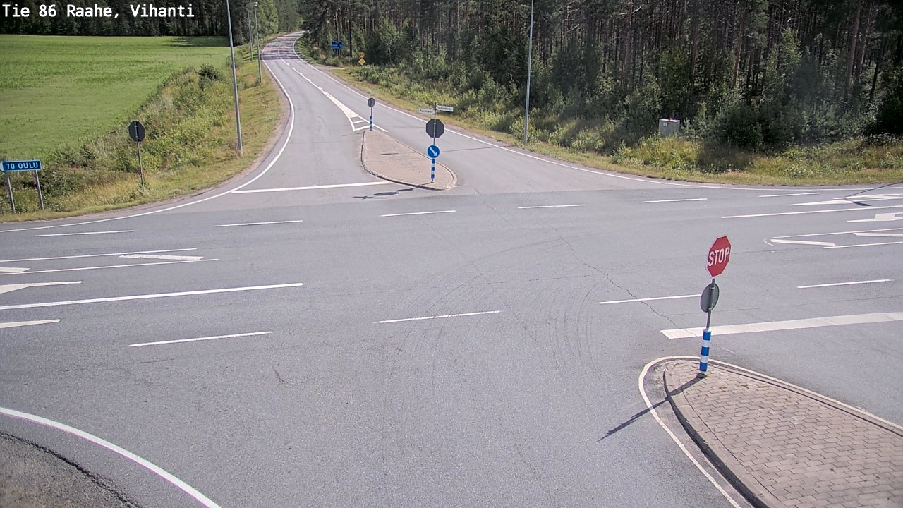 Kelikamerat Kuva Tie 86 Raahe, Vihanti, Raahe, Pohjois-Pohjanmaa
