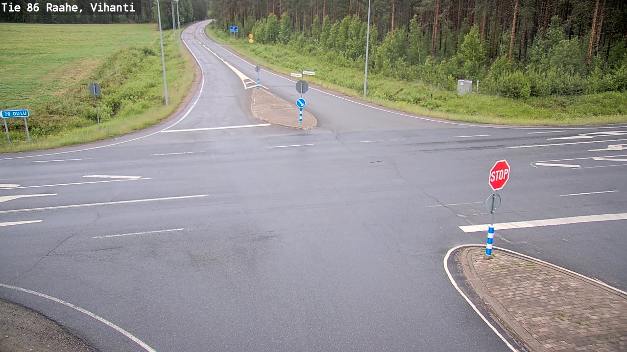 Kelikamerat Kuva Tie 86 Raahe, Vihanti, Raahe, Pohjois-Pohjanmaa