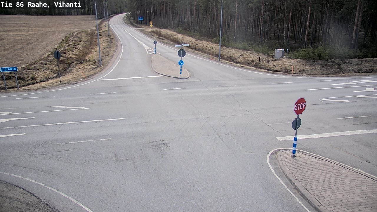 Kelikamerat Kuva Tie 86 Raahe, Vihanti, Raahe, Pohjois-Pohjanmaa