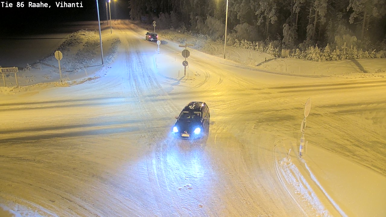Kelikamerat Kuva Tie 86 Raahe, Vihanti, Raahe, Pohjois-Pohjanmaa