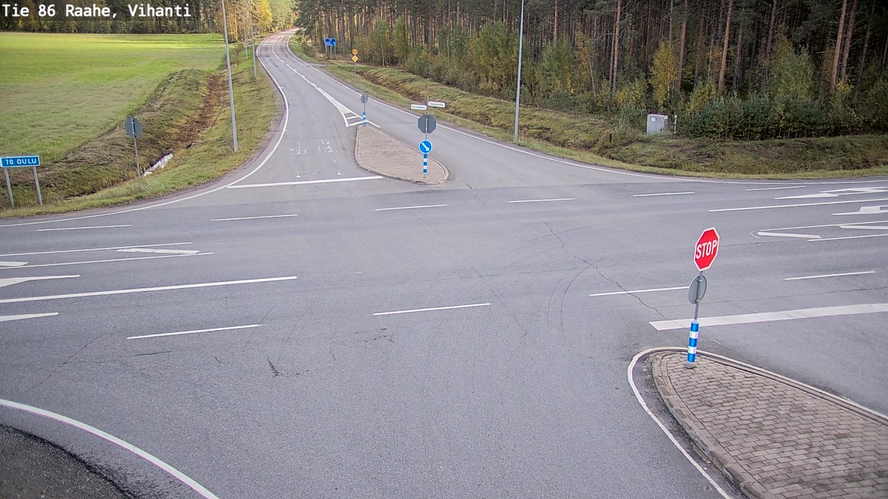 Kelikamerat Kuva Tie 86 Raahe, Vihanti, Raahe, Pohjois-Pohjanmaa
