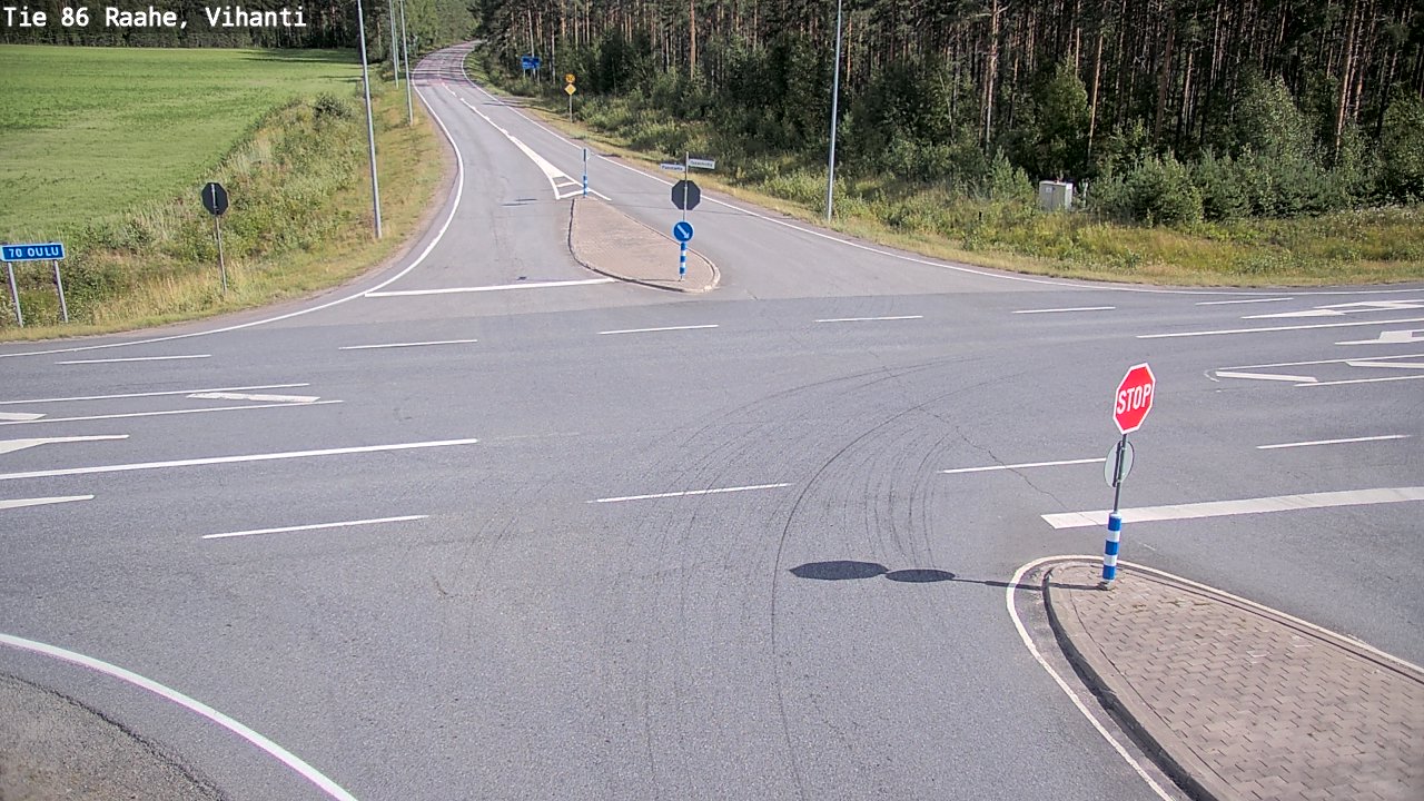 Kelikamerat Kuva Tie 86 Raahe, Vihanti, Raahe, Pohjois-Pohjanmaa
